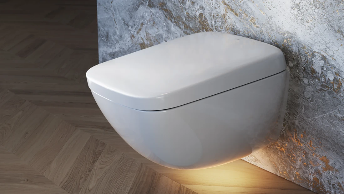 <p><span>NEOREST WX. Smarte Toilette der Extraklasse mit integriertem WASHLET. Foto: TOTO</span><span></span></p>